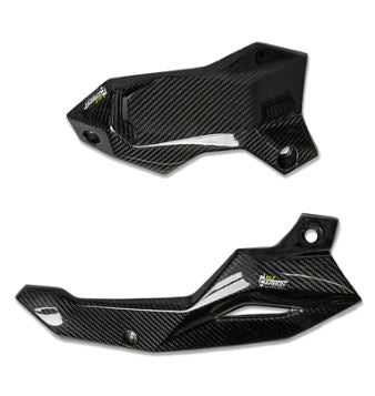 Carbon Fiber Lower Side Fairings for Kawasaki Z900 - LRL Motors