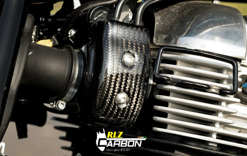 Carbon Fiber Manifold Covers for Royal Enfield Continental GT 650 - LRL Motors