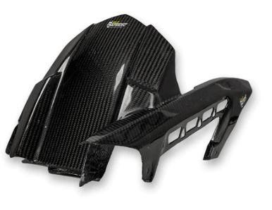 Carbon Fiber Rear Hugger with Chain Guard for Kawasaki Z900 - LRL Motors