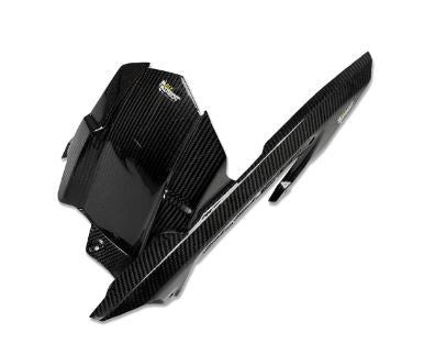 Carbon Fiber Rear Hugger with Chain Guard for Kawasaki Z900 - LRL Motors