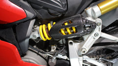 Carbon Fiber Shock Guard For Ducati Panigale 899,959,1199 & 1299 - LRL Motors