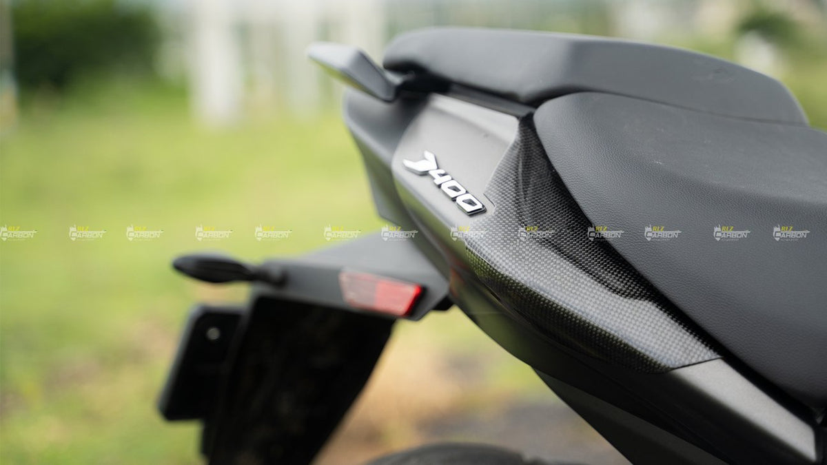 Carbon Fiber Tail Fairing Sliders for Bajaj Dominar - LRL Motors