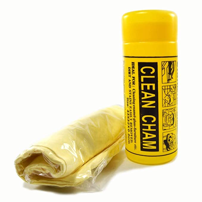 CLEAN CHAM Absorbing Car, Bike and Household Washing Cleaning Magic Chamois Cloth - LRL Motors