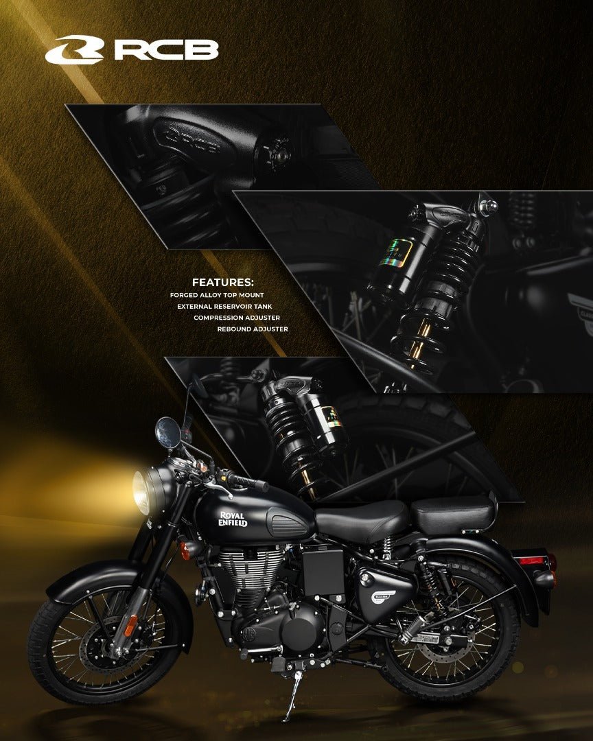 Copy of ROYAL ENFIELD CLASSIC 500 (2021) ADJUSTABLE SUSPENSION 315MM VD SERIES - LRL Motors