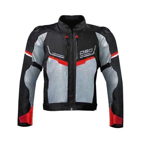 DSG Aire Jacket Black Grey Red - LRL Motors