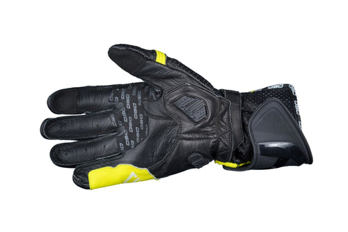 DSG PRO GP GLOVE BLACK YELLOW FLUO - LRL Motors