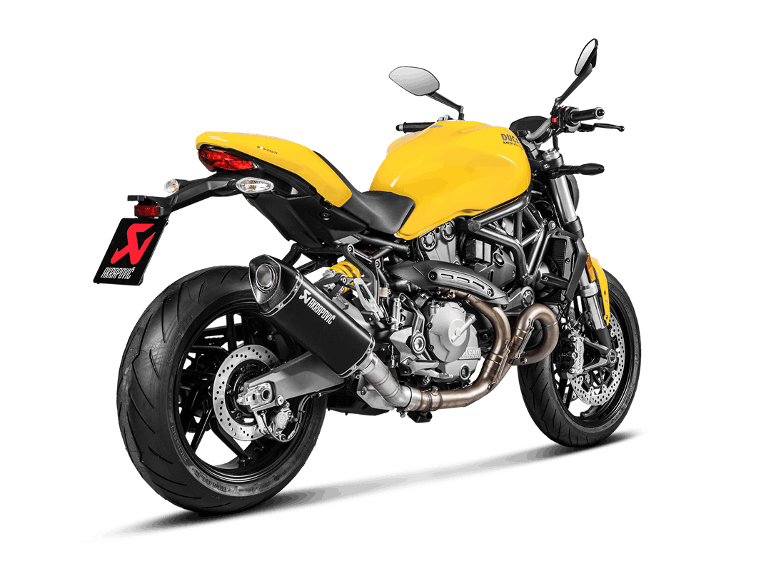 Ducati Monster 821 2017 -2020 Slip-On Line (Titanium) - LRL Motors