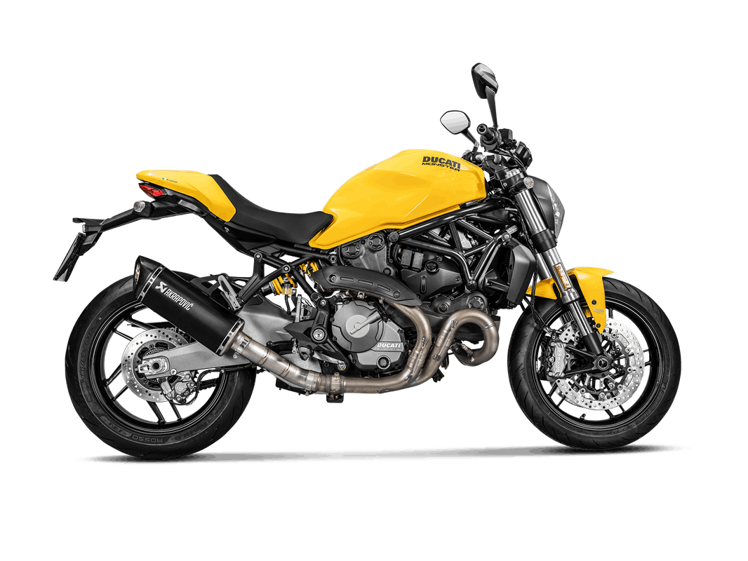 Ducati Monster 821 2017 -2020 Slip-On Line (Titanium) - LRL Motors