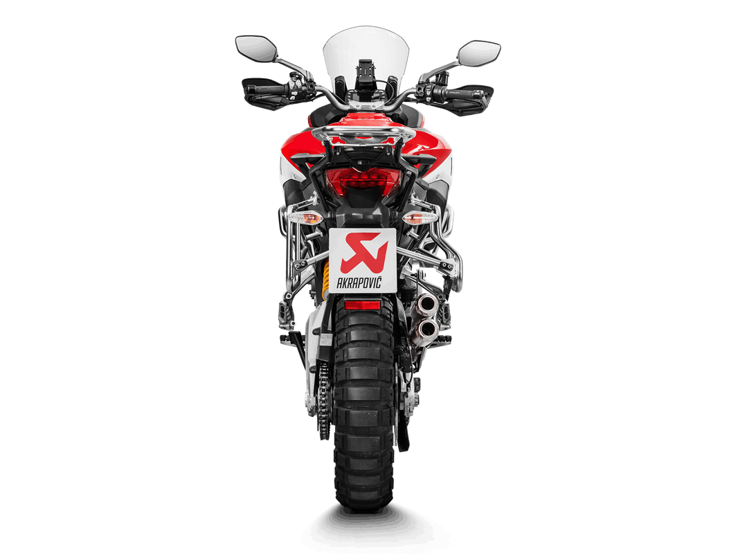 Ducati Multistrada 1200 Enduro 2017 -2018 Slip-On Line (Titanium) - LRL Motors