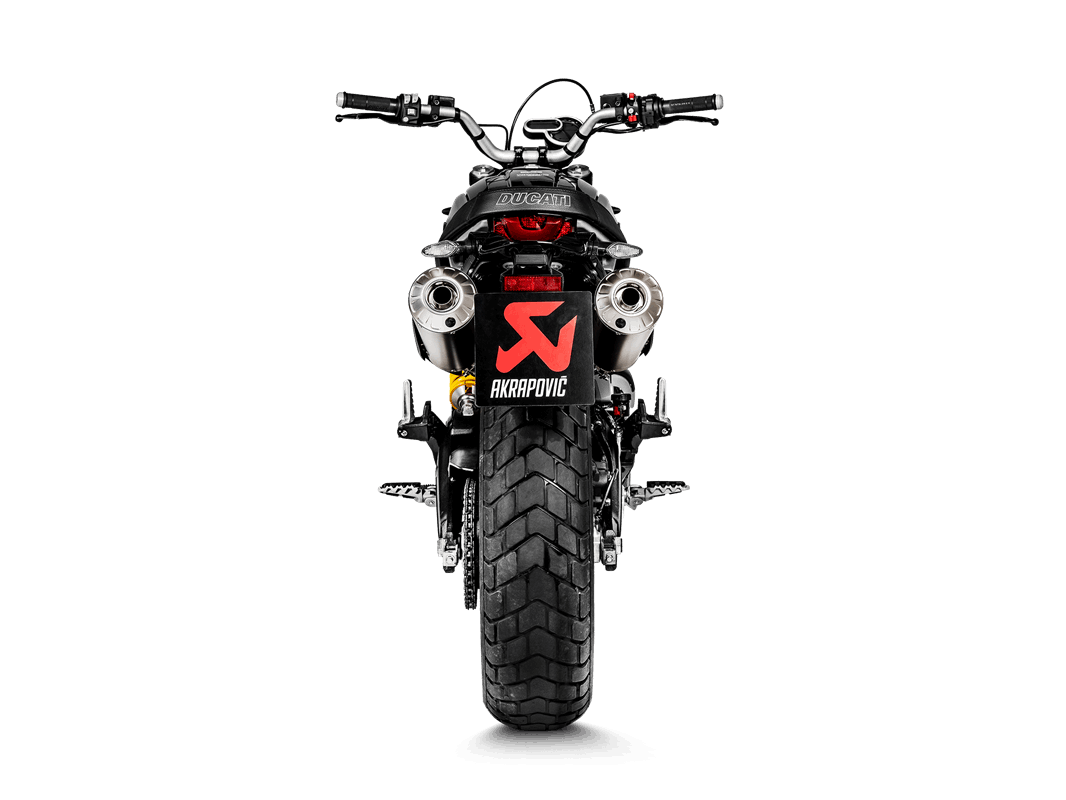 Ducati Scrambler 1100 2018 -2020 Slip-On Line (Titanium) - LRL Motors