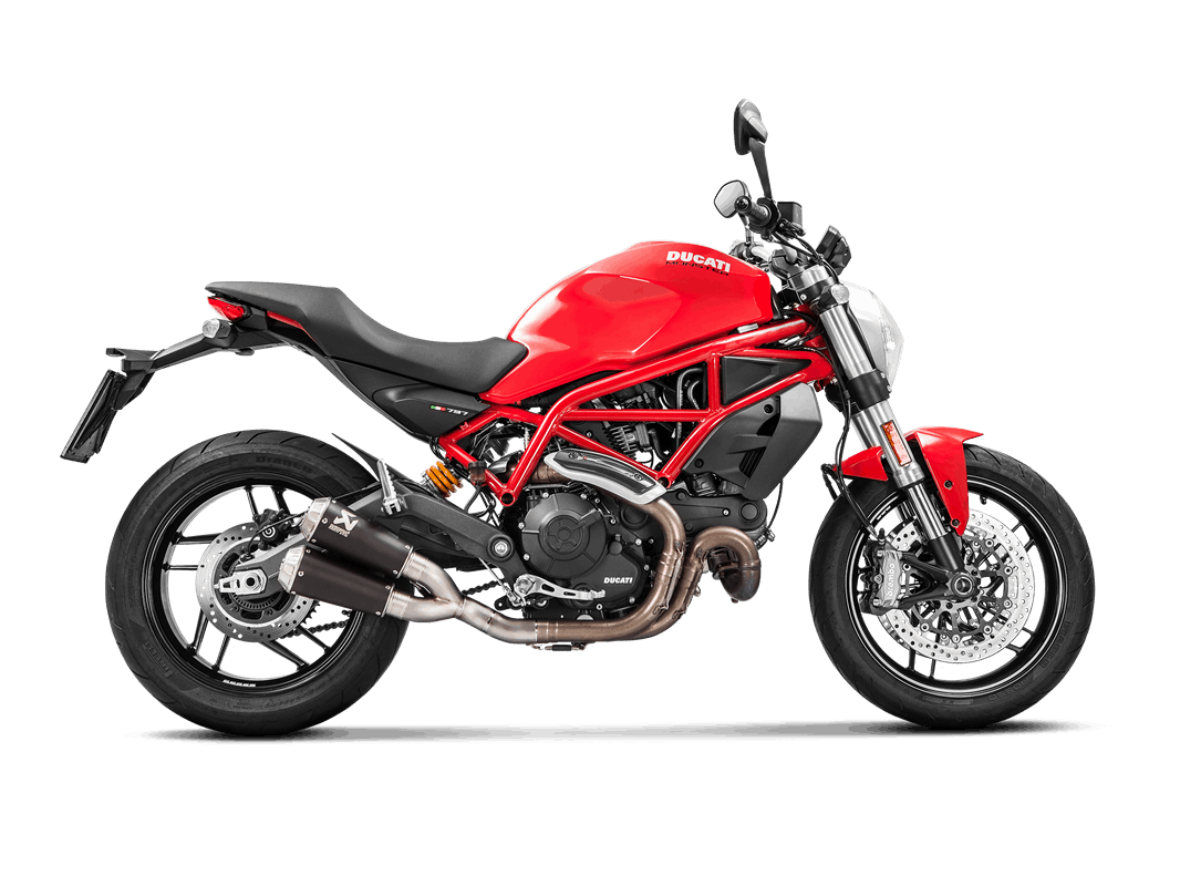Ducati Scrambler Café Racer 2017 -2020 Slip-On Line (Titanium) - LRL Motors