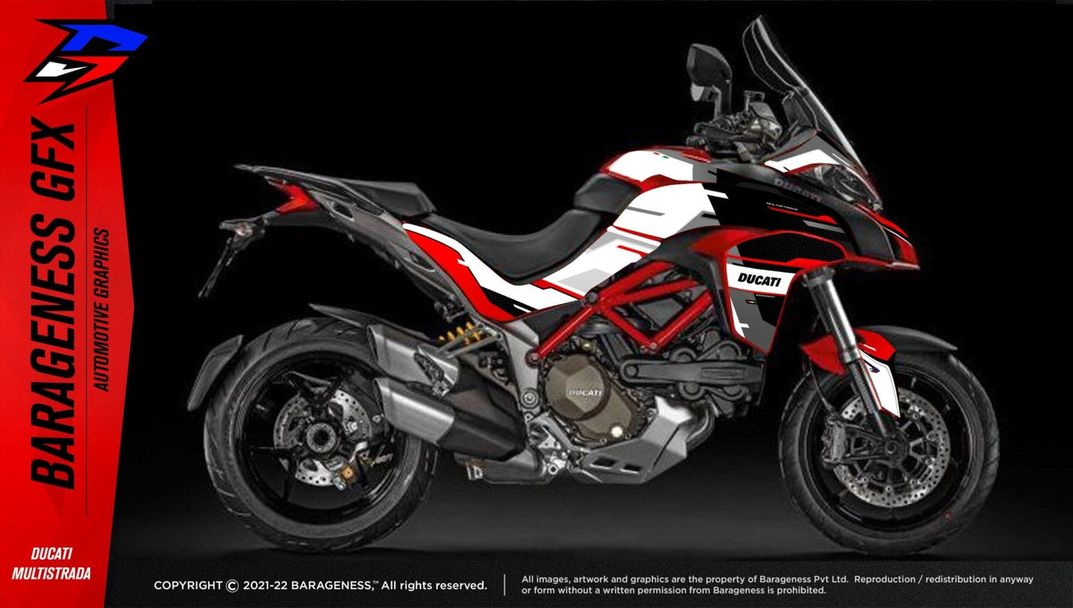 Ducati Strada Automotive Graphics - LRL Motors