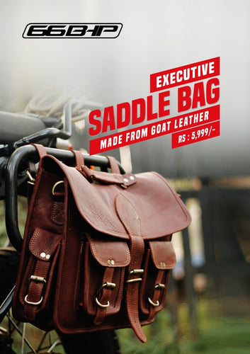 Executive leather Saddle bag - LRL Motors