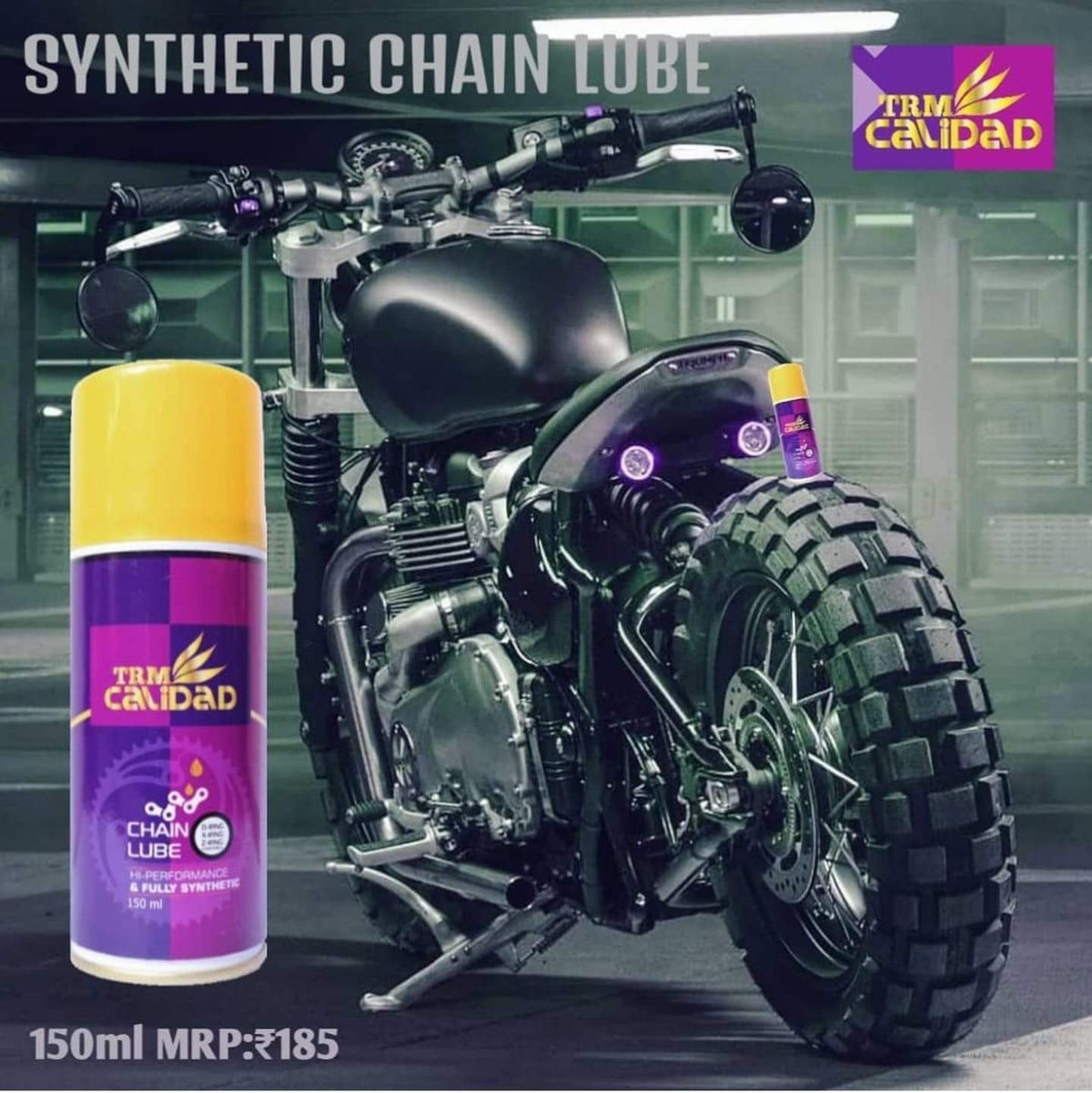 Synthic Chain Fully Synthetic Chain Lube 150 ml ( TRM Calidad ) – LRL Motors
