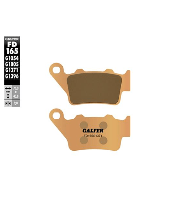 GALFER ROYAL Enfield interceptor 650 Sintered Street Rear Brake Pads - LRL Motors