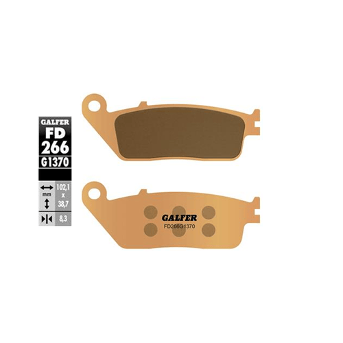 GALFER ROYAL ENFIELD METEOR 350 21- Sintered Street Front Brake Pads - LRL Motors