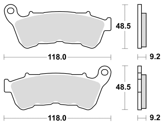 HARLEY D. CUSTOM 1200 ABS|1200|2015 - 2018 >FRONT - L - LRL Motors