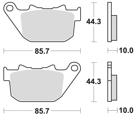 HARLEY D. XL 1200 SPORTSTER - FORTY EIGHT|1200|2010 - 2011 >REAR - L - LRL Motors