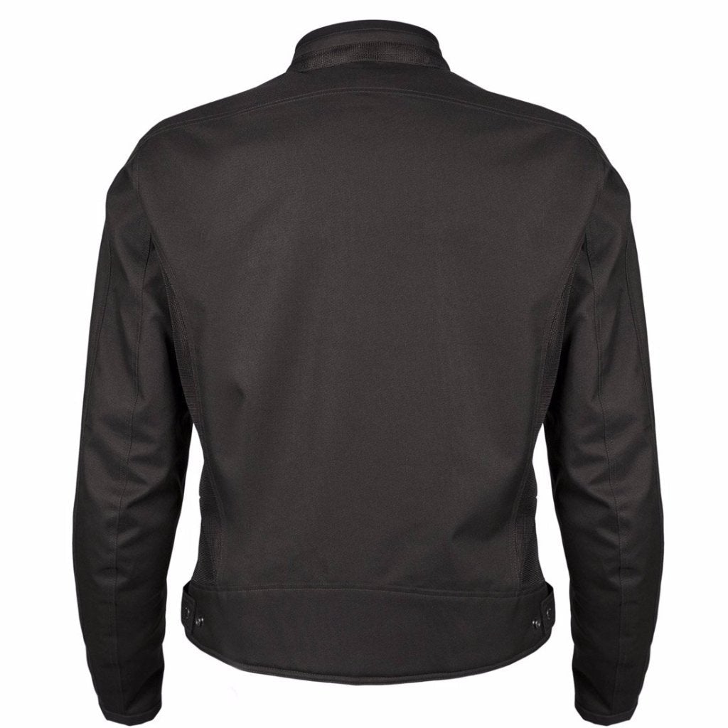Helstons DISTRICT Men’s black Mesh fabric motorcycle jacket - LRL Motors
