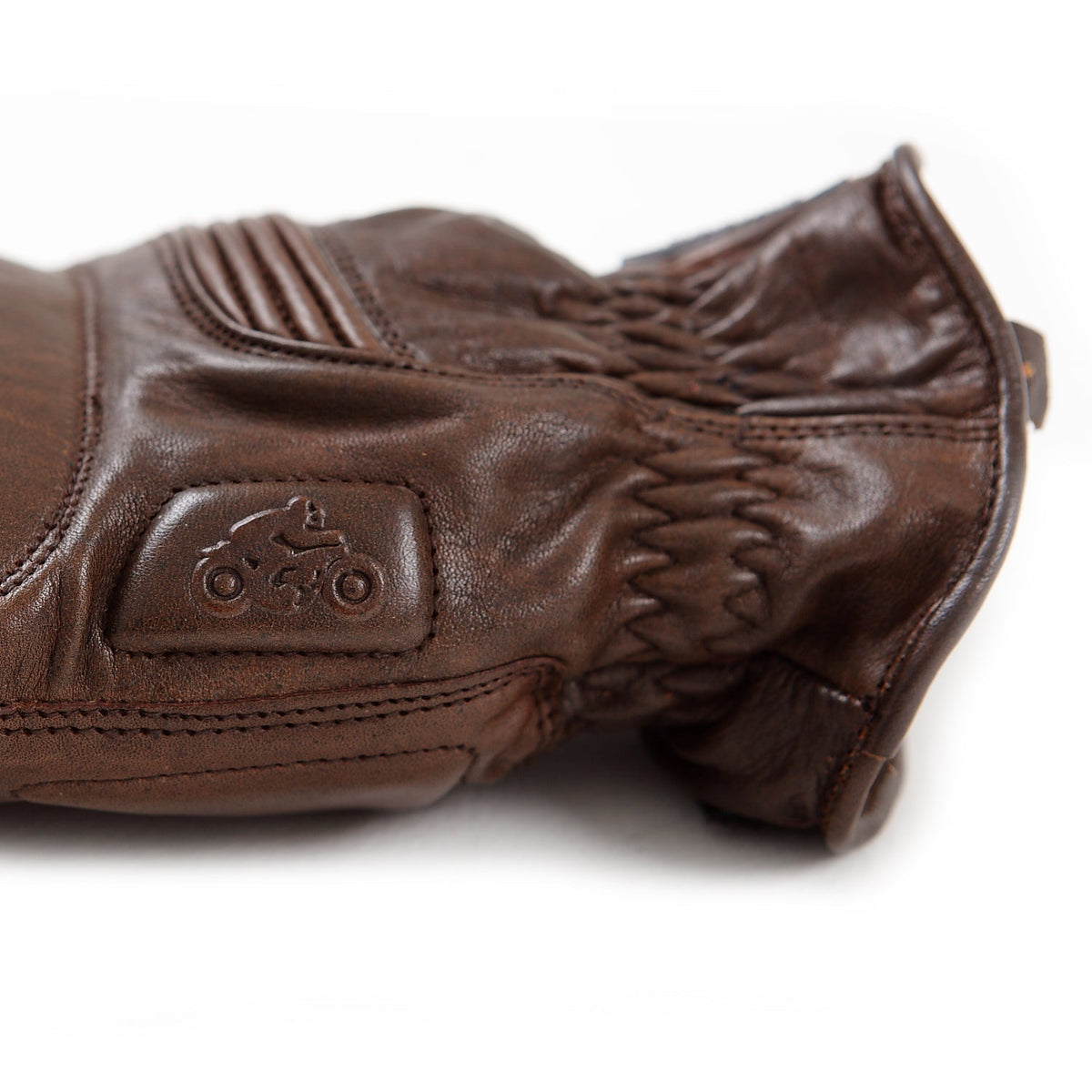 Helstons SPEED PRO summer Pull Up brown leather glove - LRL Motors