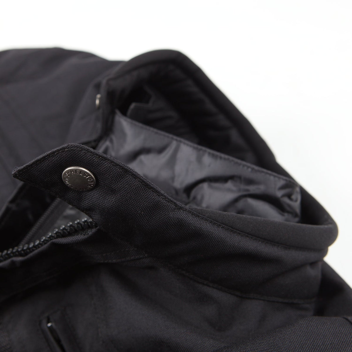 Helstons WALL Mesh fabric motorcycle Jacket in Black - LRL Motors
