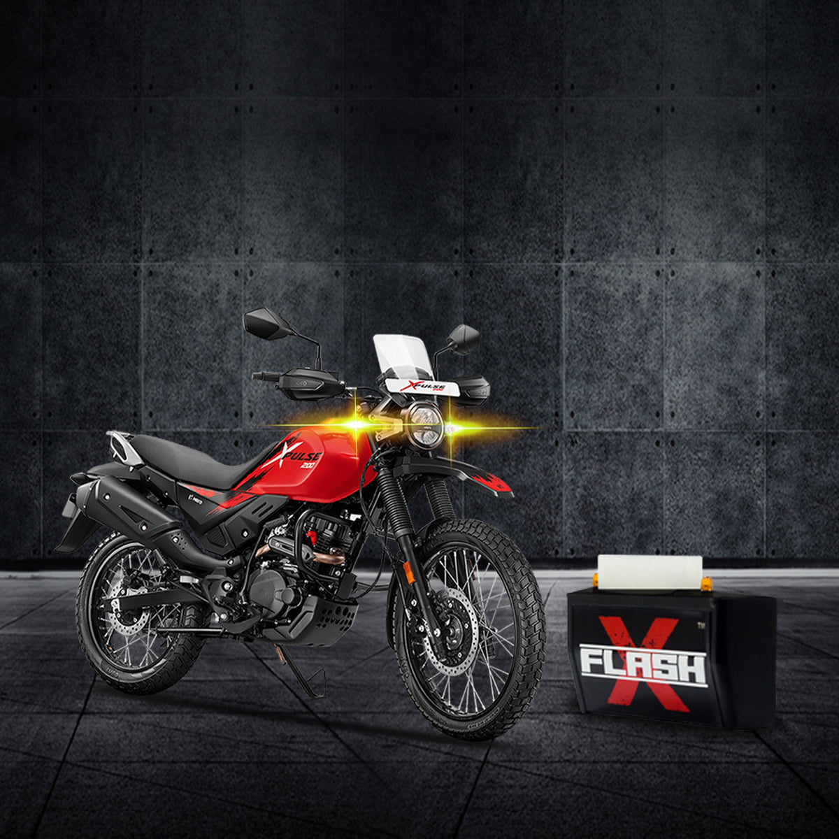Hero x pulse Flash X Hazard Flash Module, Blinker,Flasher BS6 - LRL Motors