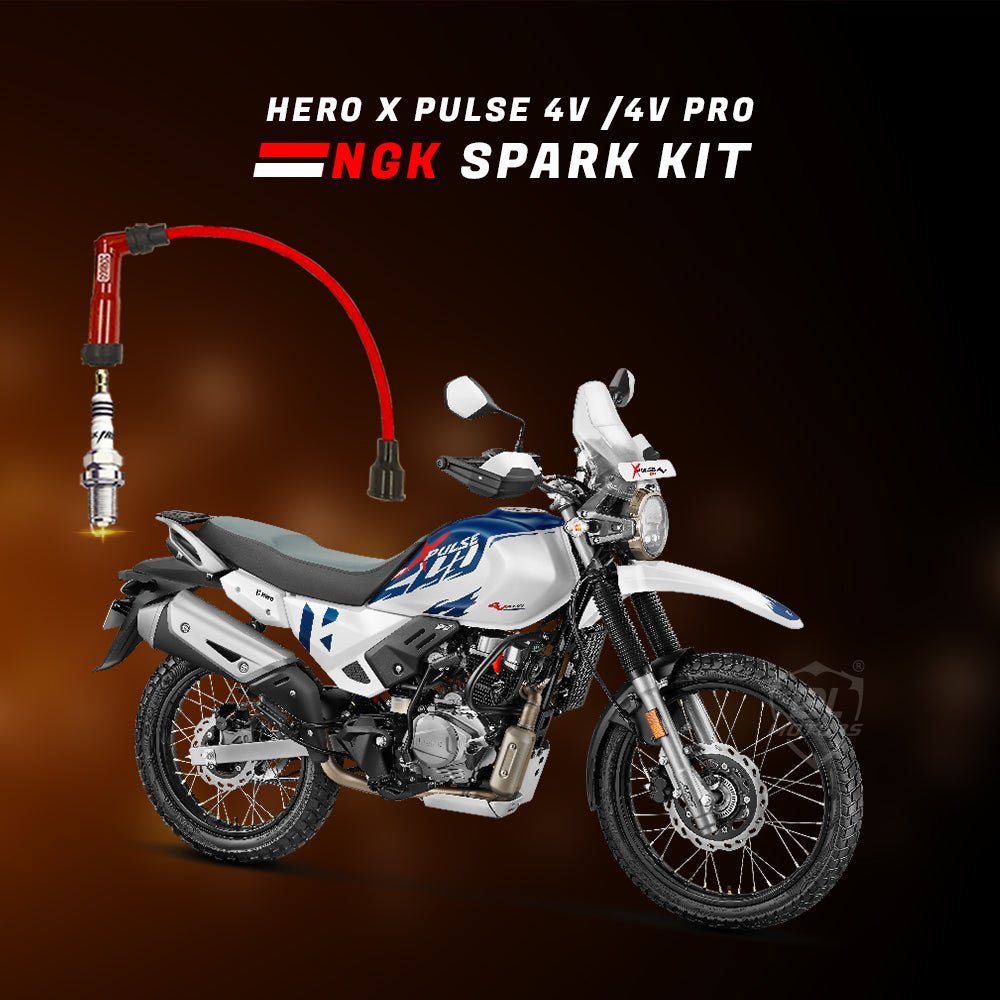 Hero Xpulse 200 4V/ Pro NGK High performance Spark plug Kit LRL Motors