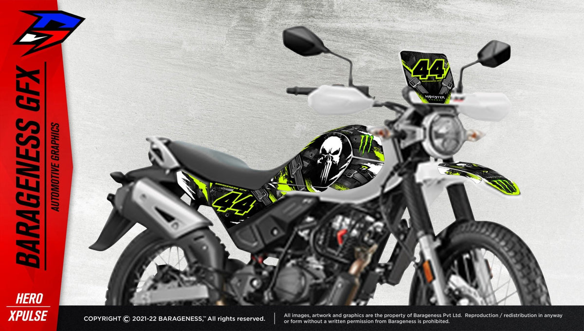 Hero Xpulse 200 Automotive Graphics - LRL Motors