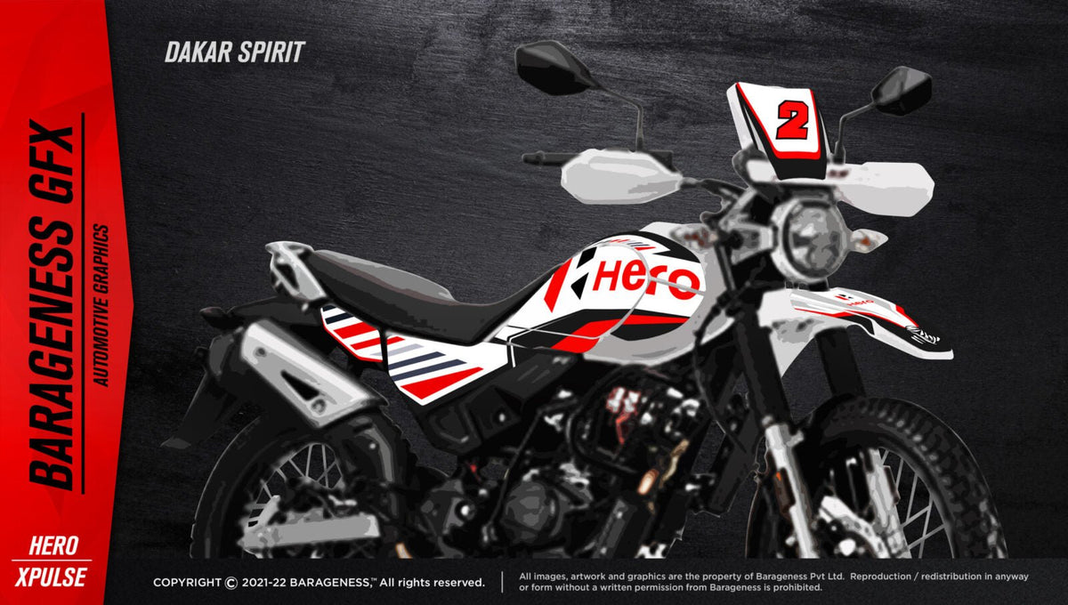 Hero Xpulse 200 Automotive Graphics - LRL Motors