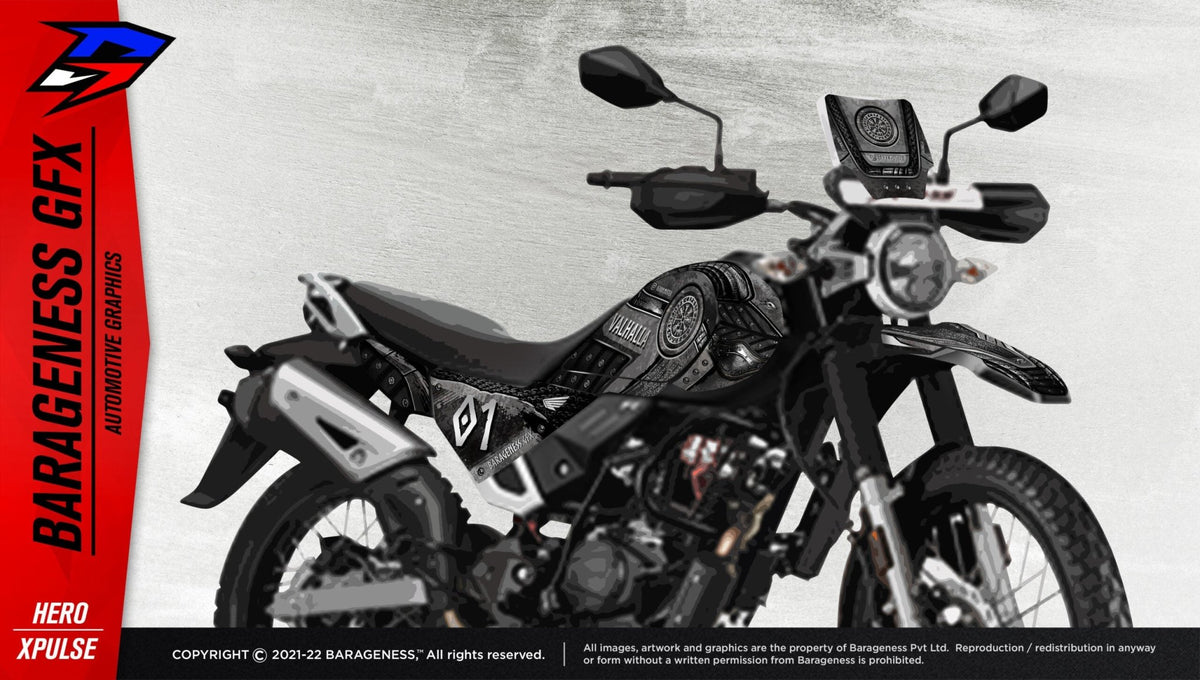 Hero Xpulse 200 Automotive Graphics - LRL Motors