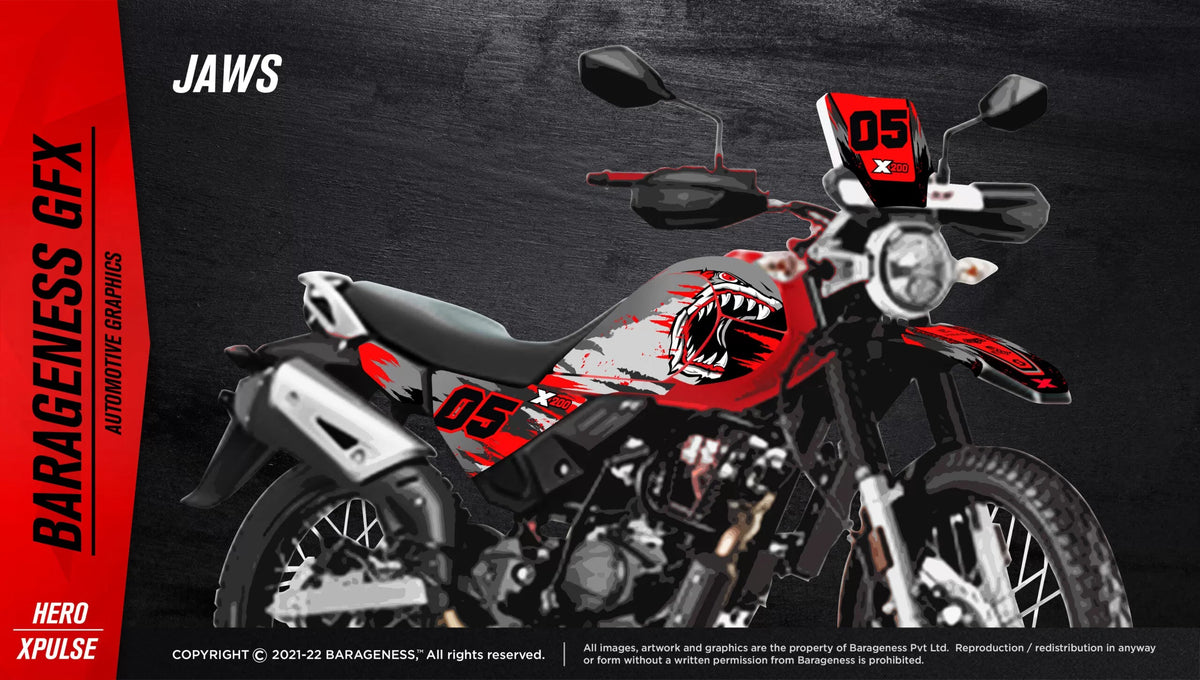 Hero Xpulse 200 Automotive Graphics - LRL Motors