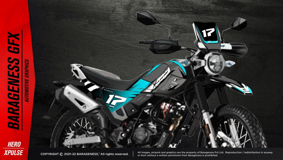 Hero Xpulse 200 Automotive Graphics - LRL Motors