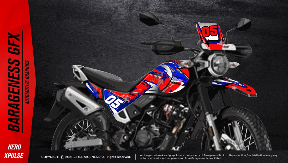 Hero Xpulse 200 Automotive Graphics - LRL Motors