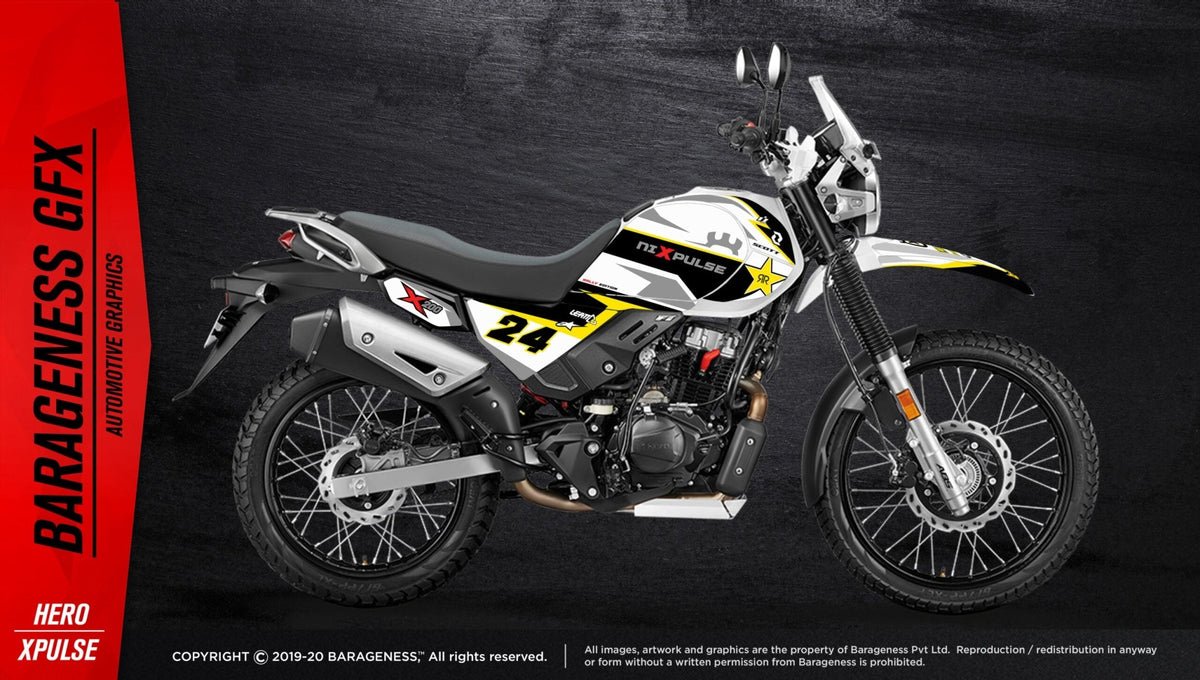 Hero Xpulse 200 Automotive Graphics - LRL Motors