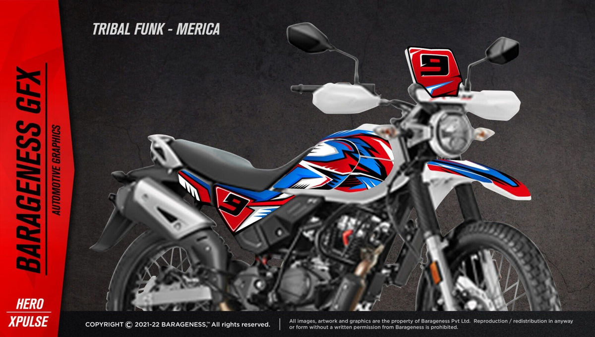 Hero Xpulse 200 Automotive Graphics - LRL Motors