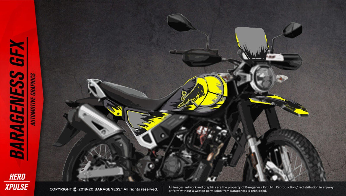 Hero Xpulse 200 Automotive Graphics - LRL Motors