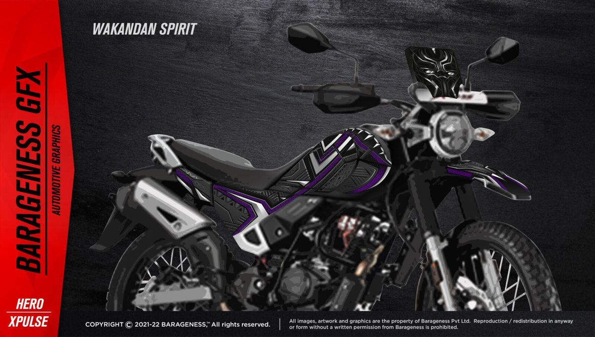 Hero Xpulse 200 Automotive Graphics - LRL Motors