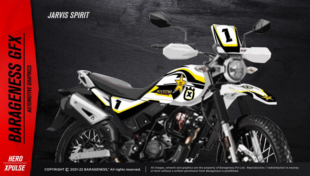 Hero Xpulse 200 Automotive Graphics - LRL Motors