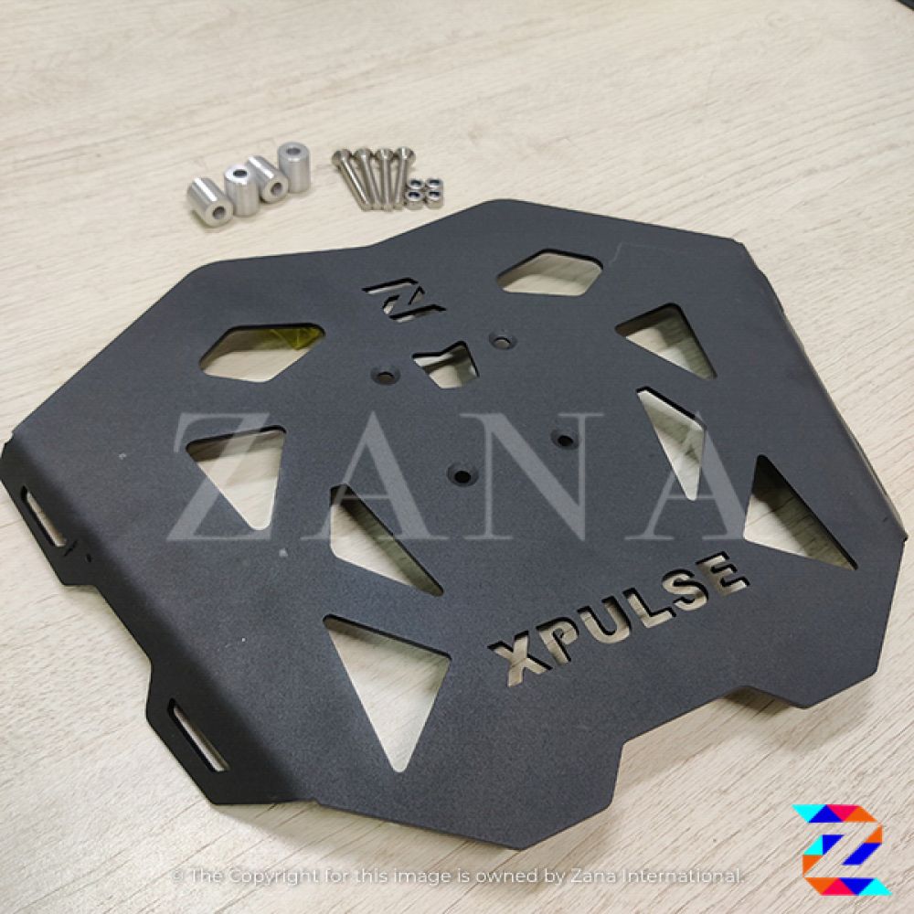 Hero Xpulse 200 BS6 Zana top rack plate big - LRL Motors