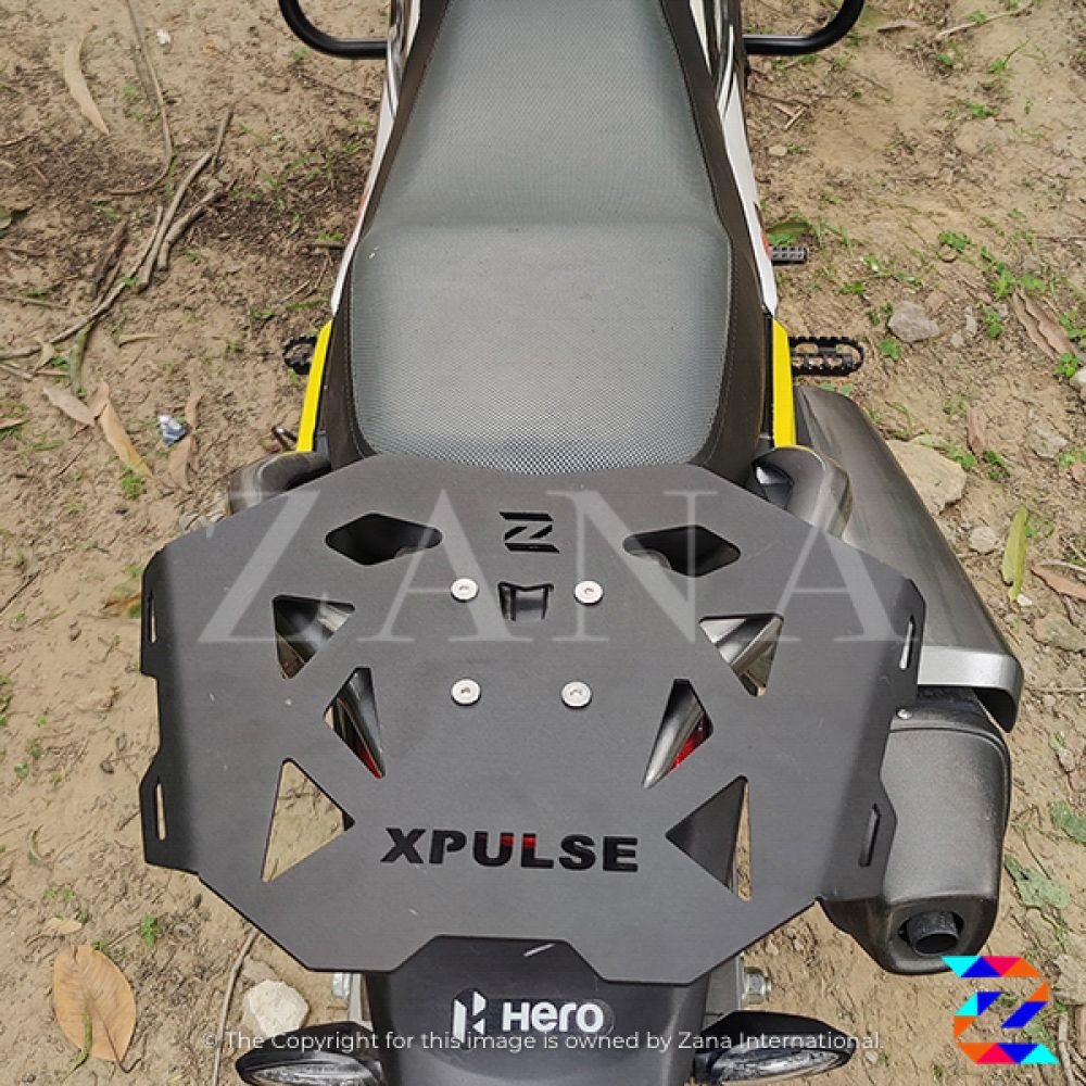 Hero Xpulse 200 BS6 Zana top rack plate big - LRL Motors