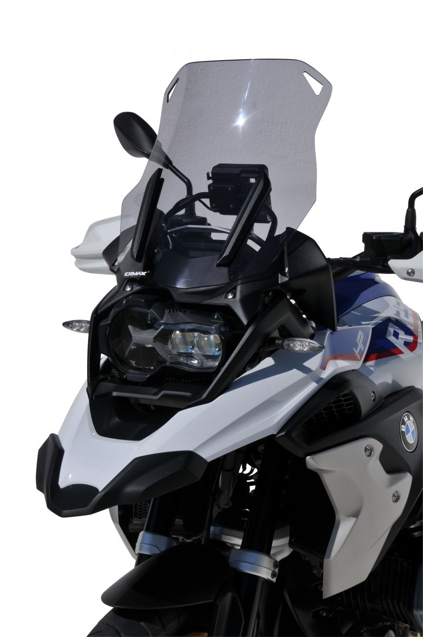 high protection windshield (44cm. compatible Adventure ) ermax for r 1250 gs 2019 -2021 clear -Ermax - LRL Motors