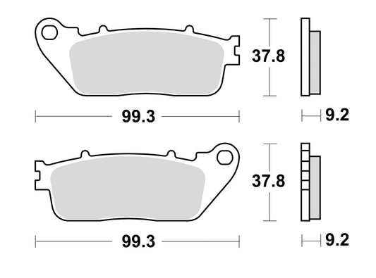 HONDA CB 1000 R+ ABS|1000|2018 - 2019 >REAR - L - LRL Motors