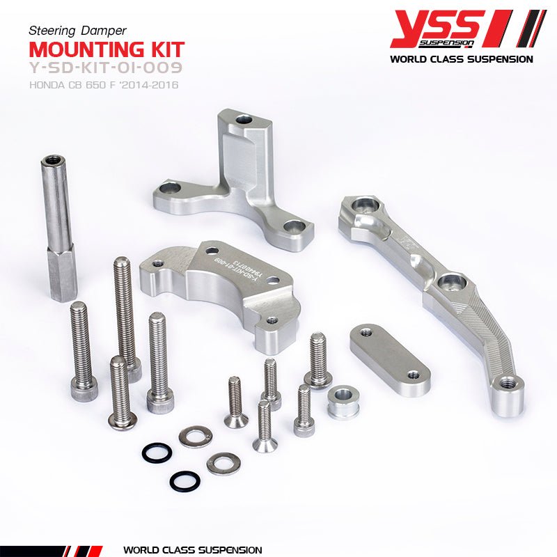 HONDA CB 650F 2014-2016 STEERING DAMPER MOUNTING KITS - LRL Motors