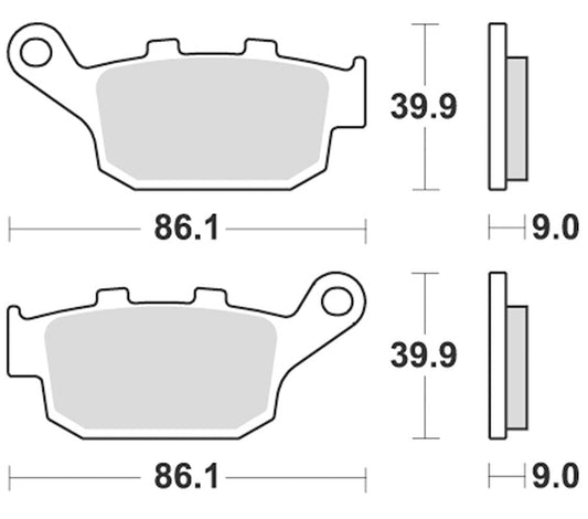 HONDA CB F|500|2013 - 2021 >REAR - R - LRL Motors