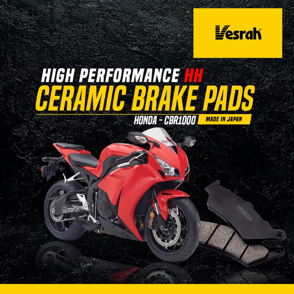 Honda CBR 1000 (Brembo-2014-18) Brake Pads (Ceramic) - LRL Motors