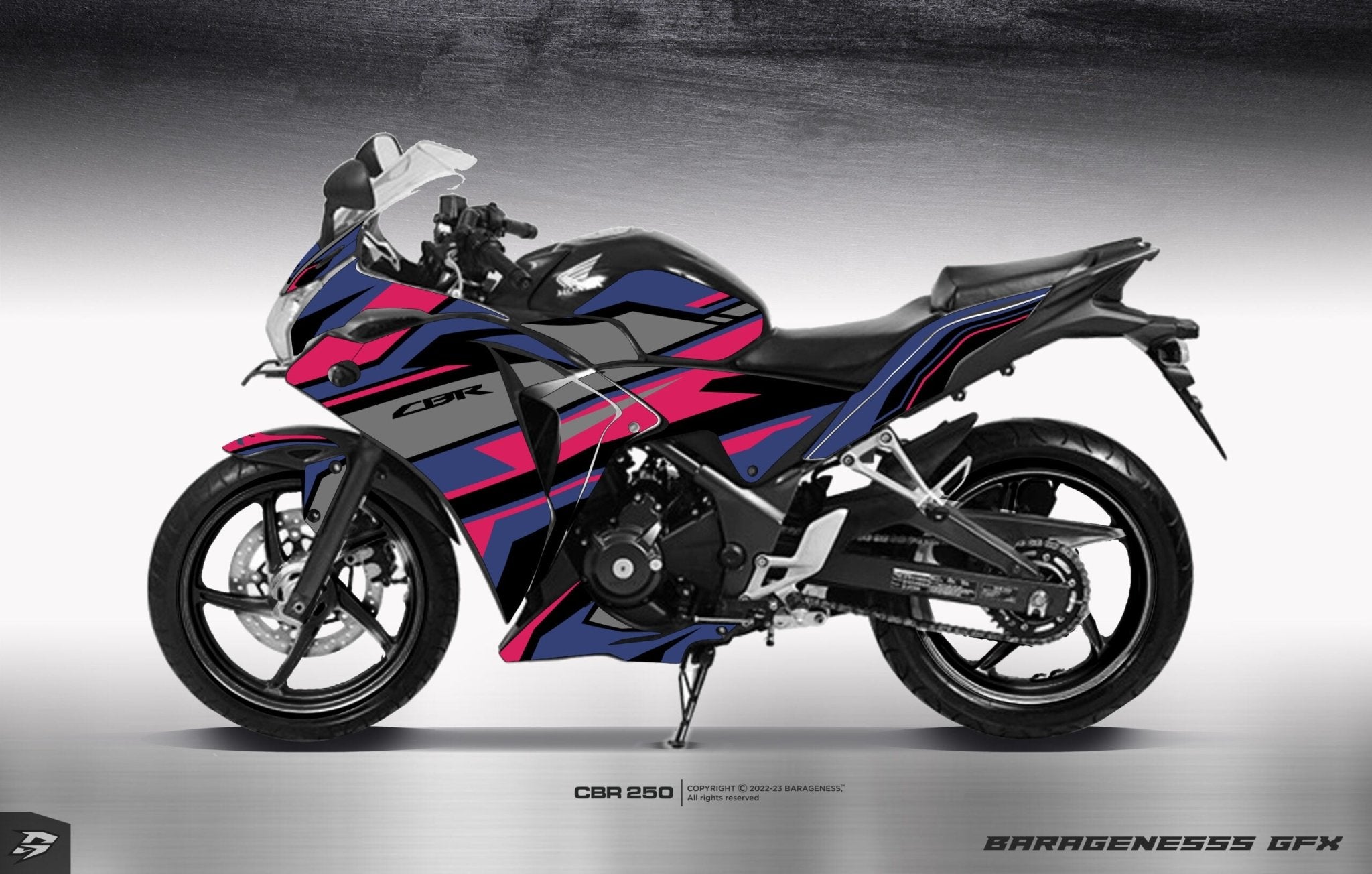 Honda Cbr250r Modified Graphics