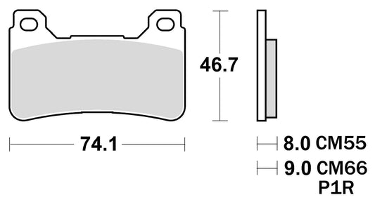 HONDA CBR RR - ABS|1000|2009 - 2016 >FRONT - BOTH - LRL Motors