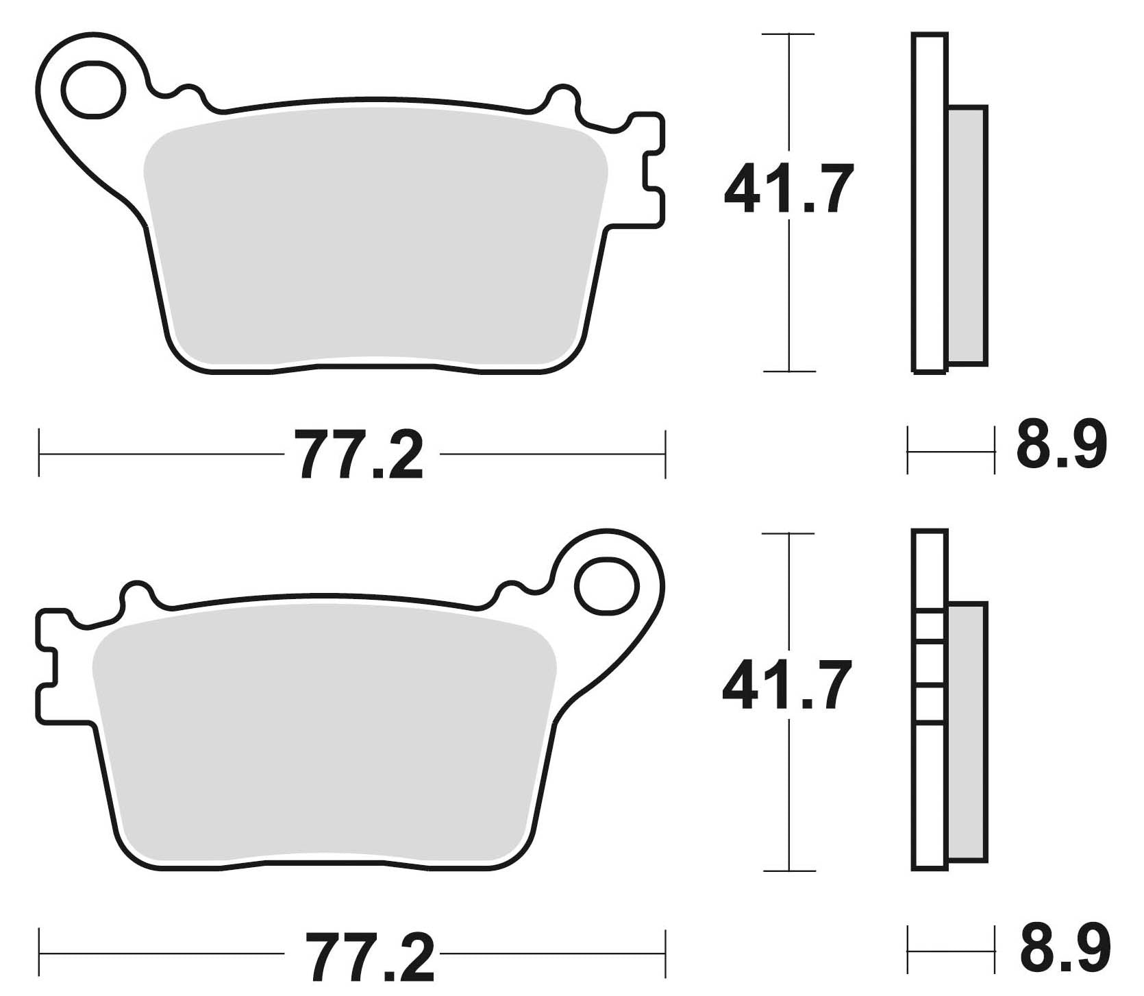 HONDA CBR RR - ABS|1000|2009 - 2019 >REAR - R - LRL Motors