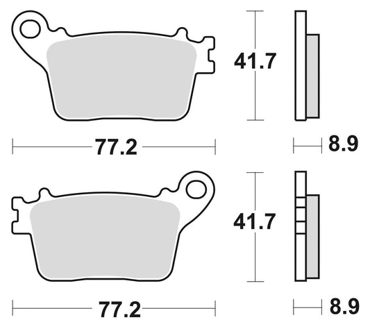 HONDA CBR RR - ABS|1000|2009 - 2019 >REAR - R - LRL Motors