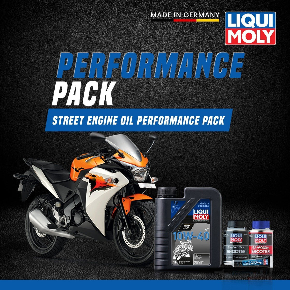 Honda CBR150 Street Engine oil Performance Pack - LRL Motors